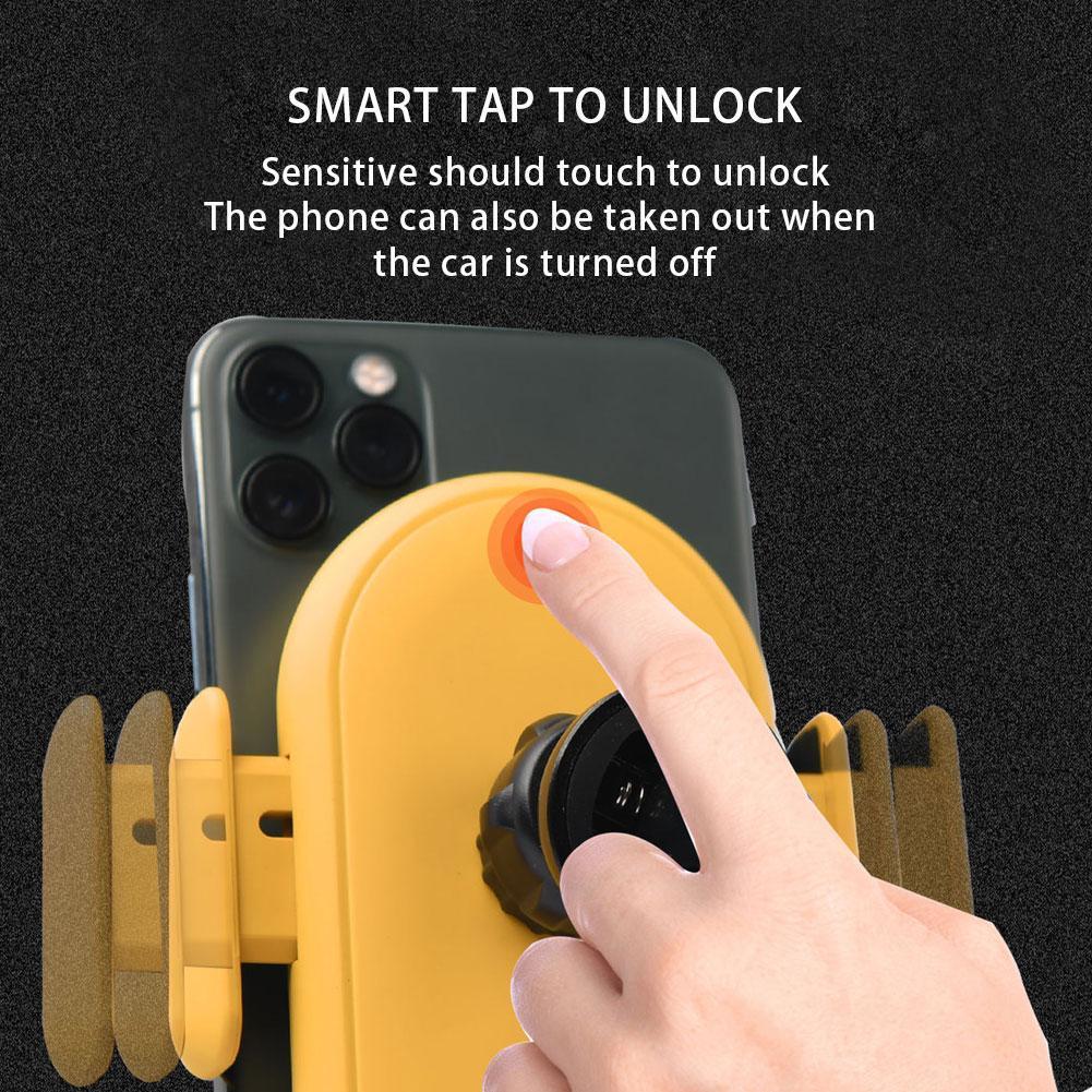 Smartphoneladegerät mit Autohalterung