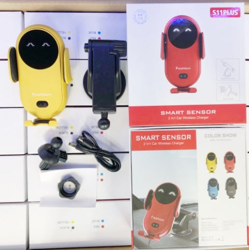 Smartphoneladegerät mit Autohalterung