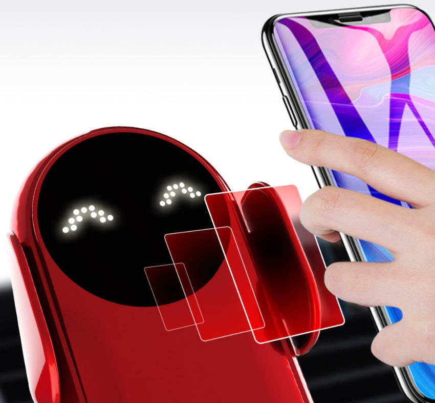 Smartphoneladegerät mit Autohalterung