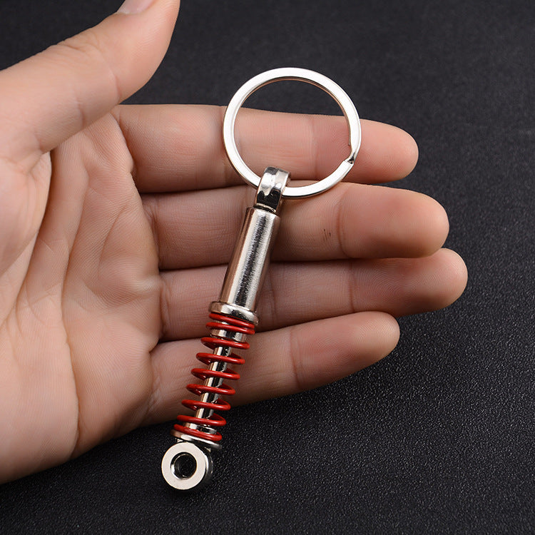 Kreatives Auto-Modifikationsmodell Stoßdämpfer-Schlüsselanhänger
