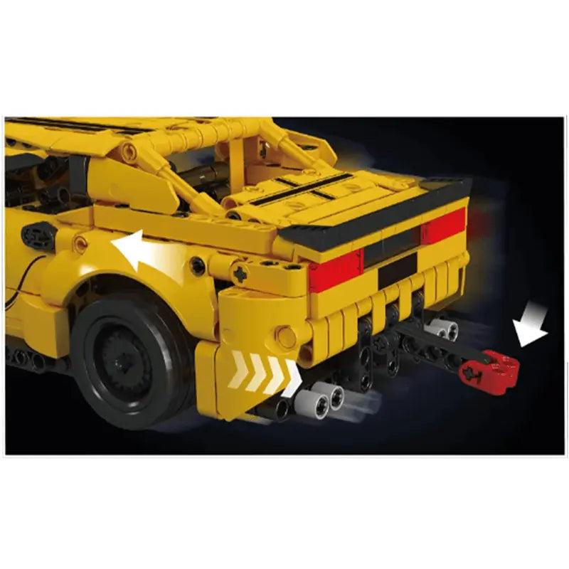 Camaro American Muscle Car 735pcs Grösse 1:16