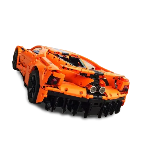 Mclaren 2020 GT Sports Car 2774pcs Grösse 1:8