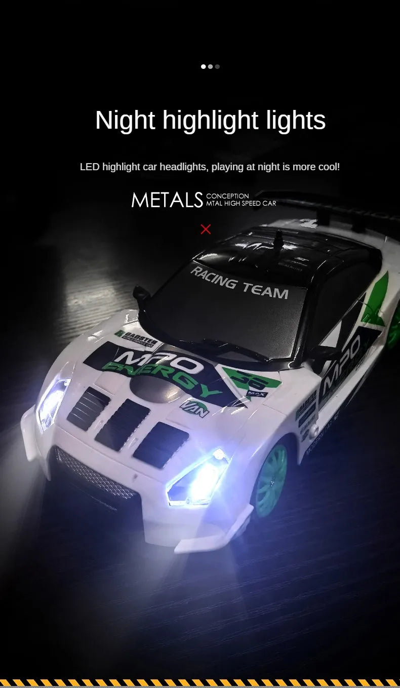 RC-Drift-Auto mit 2,4-GHz, Maßstab 1:24, Funkfernsteuerung Rennwagen