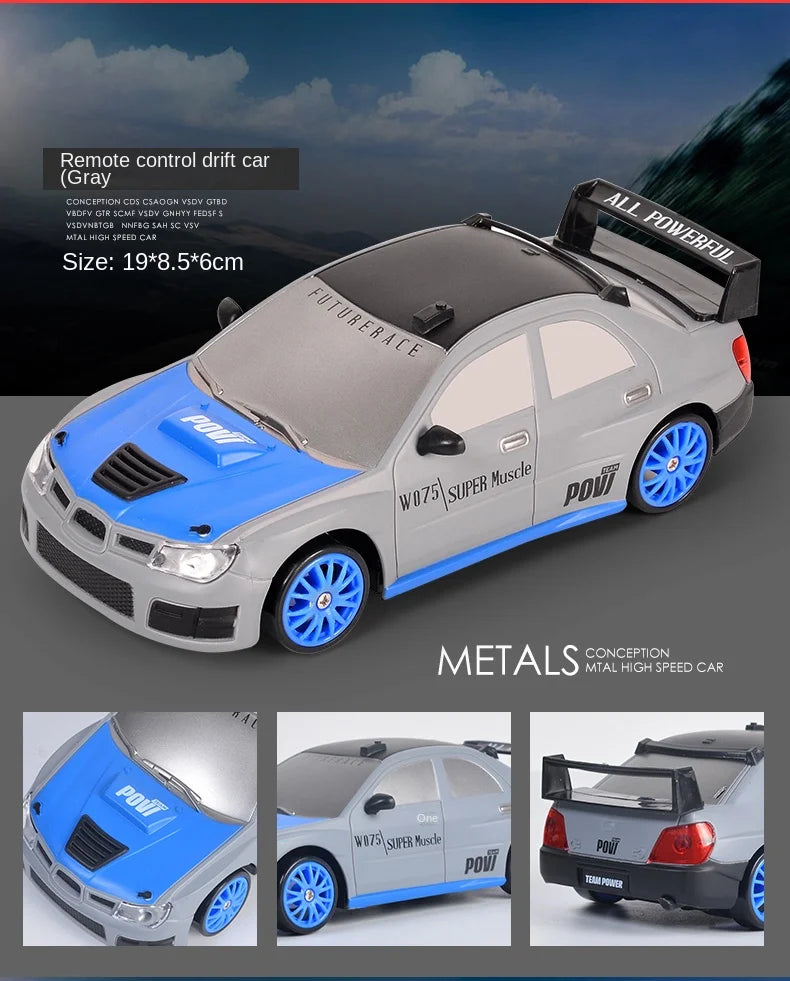 RC-Drift-Auto mit 2,4-GHz, Maßstab 1:24, Funkfernsteuerung Rennwagen