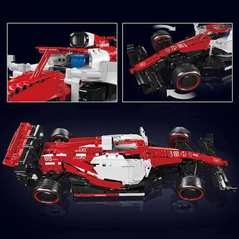 Formel 1 Race Car 1184pcs Grösse 1:16