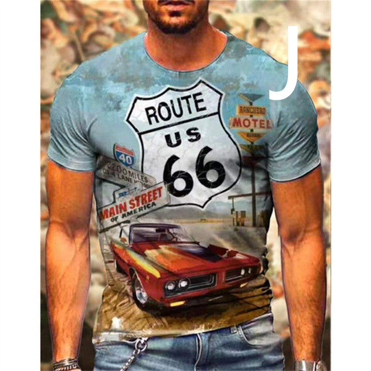 Herren-T-Shirt Auto Motive