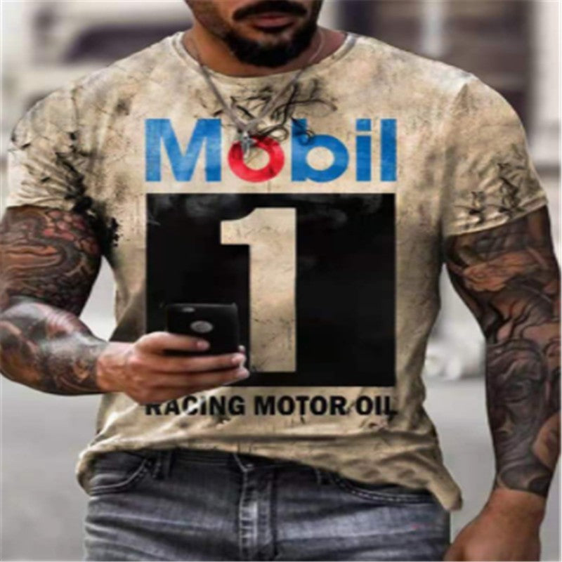 T-Shirt für Herren Kleidung Sommer Freizeit Kurzarm-T-Shirt Bestseller