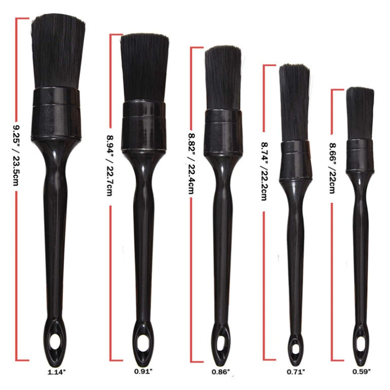 Detailbürste 5-teiliges Set